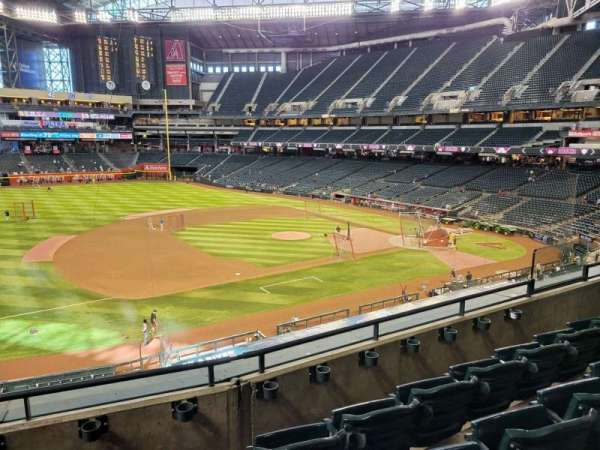 Chase Field, section: 214, row: 4, seat: 10