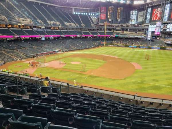 Chase Field, section: 206, row: 9, seat: 10