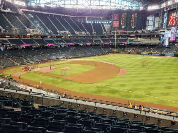 Chase Field, section: 204, row: 8, seat: 10