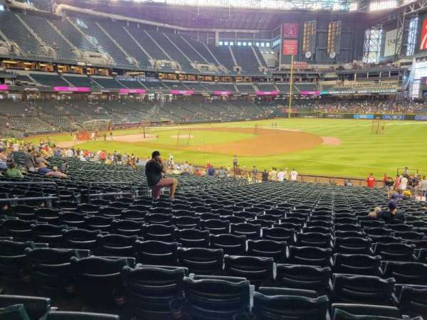 Chase Field, section: 113, row: 36, seat: 10