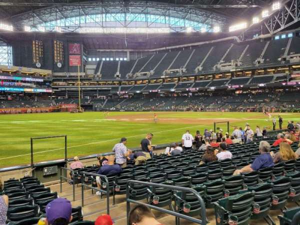 Chase Field, section: 133, row: 13, seat: 3