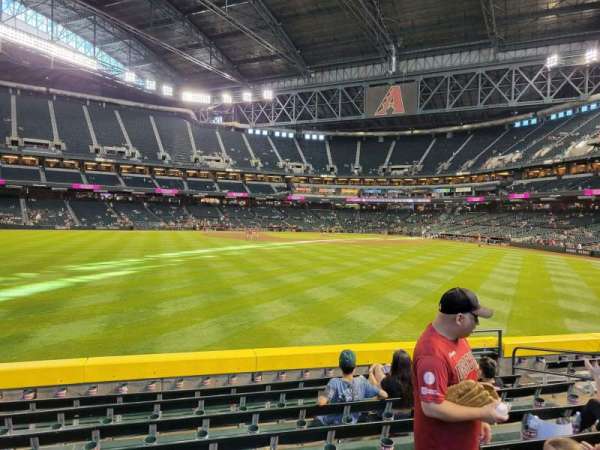 Chase Field, section: 143, row: 19, seat: 10