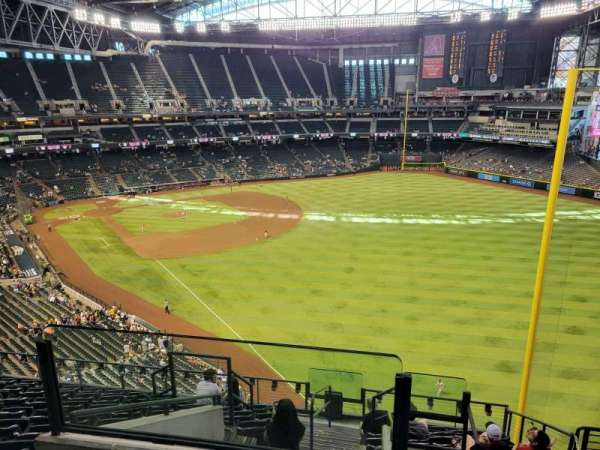 Chase Field, section: 300, row: 10, seat: 5
