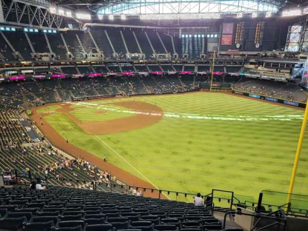 Chase Field, section: 301, row: 15, seat: 5