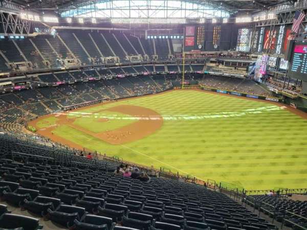 Chase Field, section: 303, row: 31, seat: 5