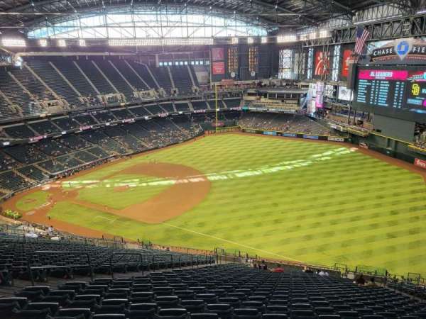 Chase Field, section: 304, row: 34, seat: 10