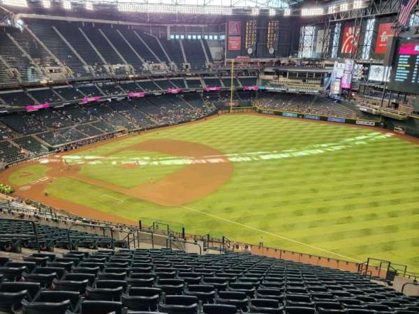 Chase Field, section: 305, row: 20, seat: 10