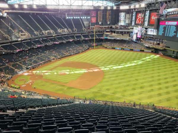 Chase Field, section: 306, row: 30, seat: 10