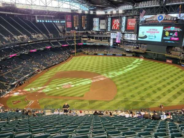 Chase Field, section: 309, row: 25, seat: 10