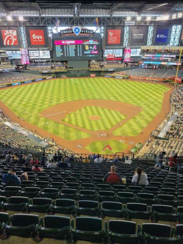 Chase Field, section: 317, row: 25, seat: 10