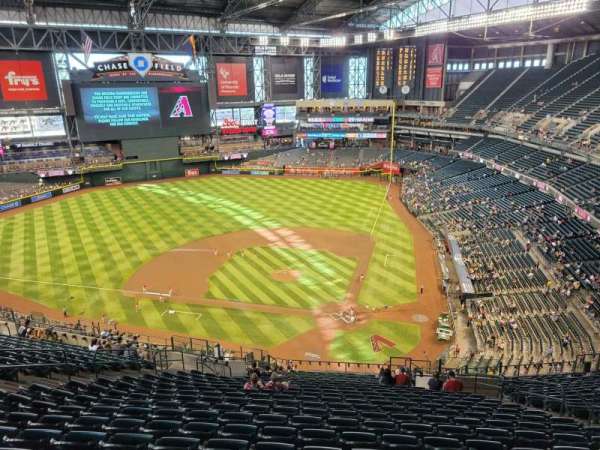 Chase Field, section: 319, row: 24, seat: 10