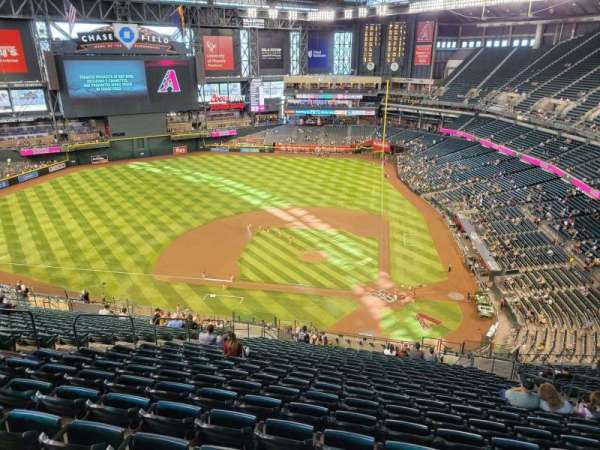 Chase Field, section: 320, row: 27, seat: 10