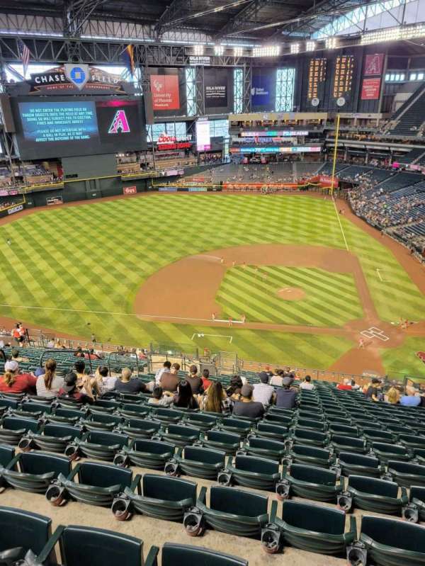 Chase Field, section: 321, row: 24, seat: 10