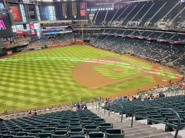Chase Field, section: 326, row: 22, seat: 3