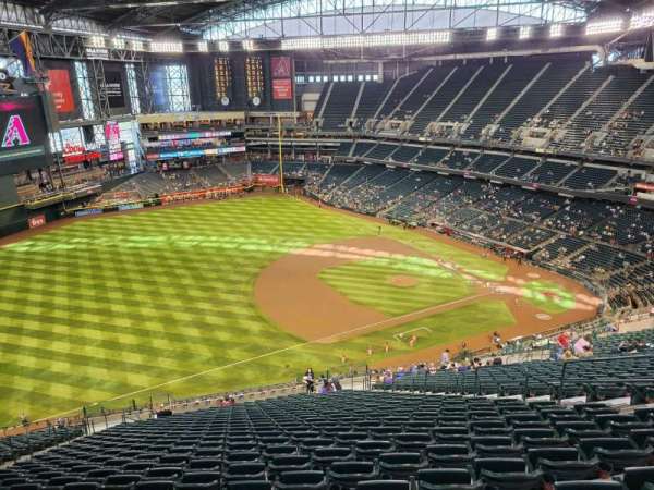 Chase Field, section: 326, row: 31, seat: 10