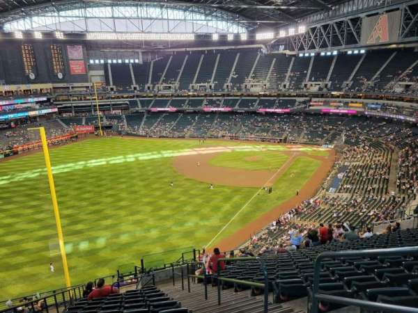 Chase Field, section: 332, row: 20, seat: 2