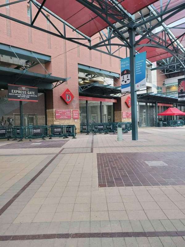 Chase Field, section: Gate D