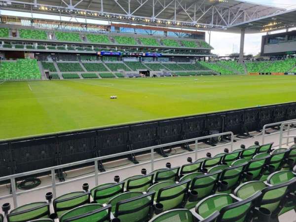 Q2 Stadium, section: 136, row: 5, seat: 10