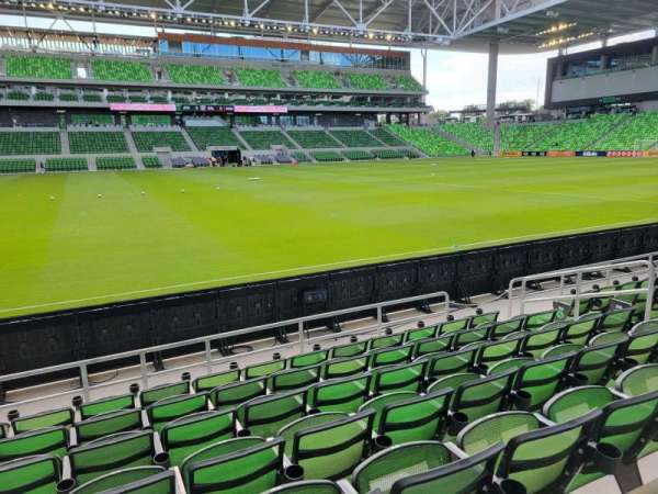 Q2 Stadium, section: 134, row: 7, seat: 10