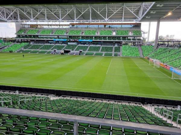 Q2 Stadium, section: 129, row: wc20, seat: 4