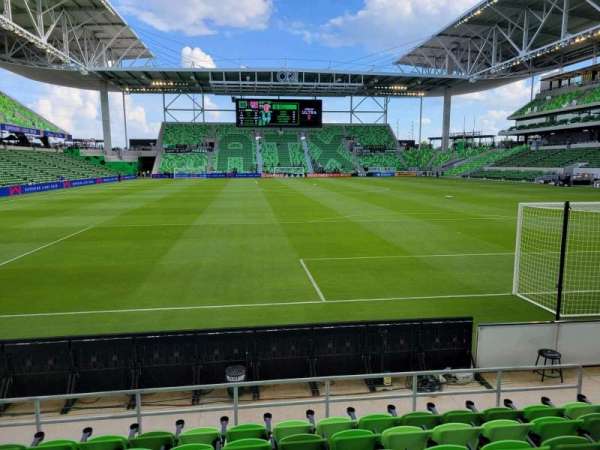 Q2 Stadium, section: 124, row: 7, seat: 10