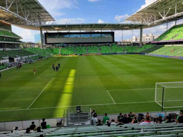 Q2 Stadium, section: 104, row: 13, seat: 13