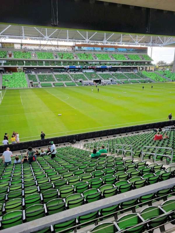Q2 Stadium, section: 136, row: wc20, seat: 7