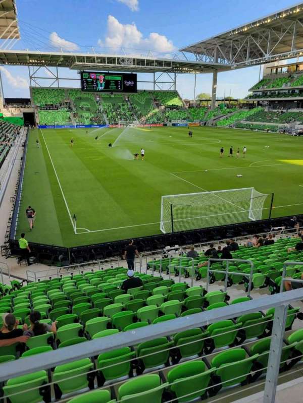 Q2 Stadium, section: 126, row: wc16, seat: 5