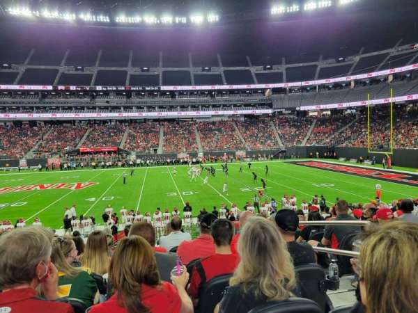 Allegiant Stadium, section: C133, row: 14, seat: 3