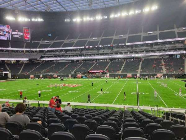 Allegiant Stadium, section: C132, row: 15, seat: 3