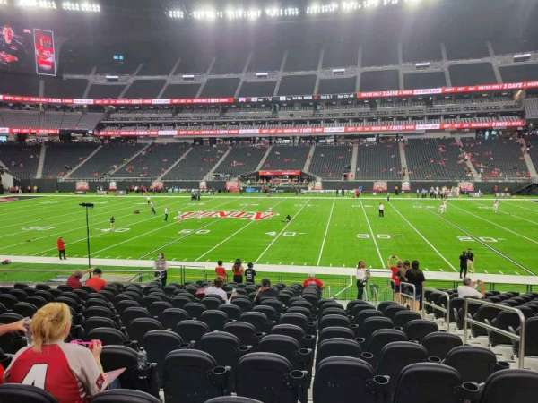 Allegiant Stadium, section: C133, row: 17, seat: 3
