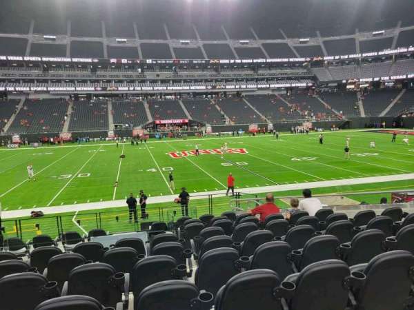 Allegiant Stadium, section: C135, row: 12, seat: 10