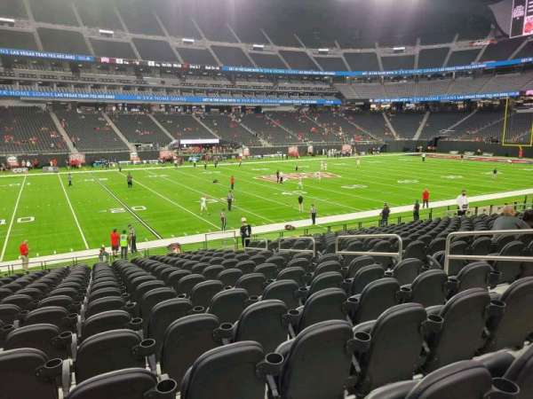 Allegiant Stadium, section: C137, row: 17, seat: 7