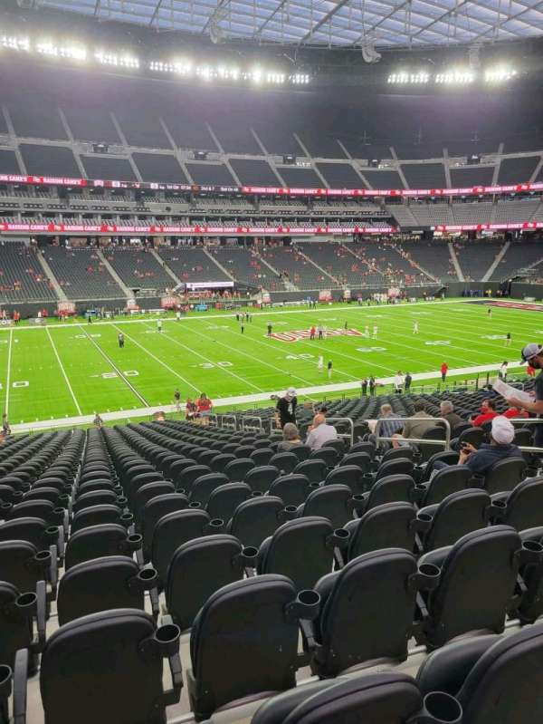 Allegiant Stadium, section: C137, row: 30, seat: 7