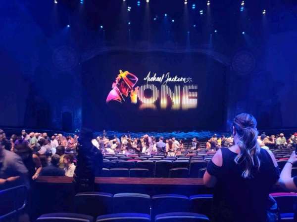 Michael Jackson One Theatre, section: 203, row: EE, seat: 3