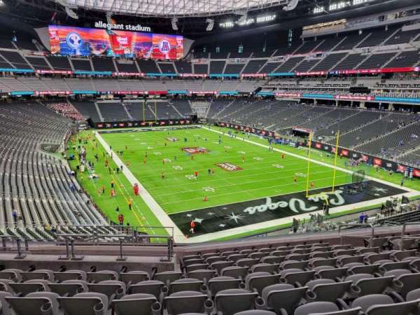 Allegiant Stadium, section: 204, row: 10, seat: 10