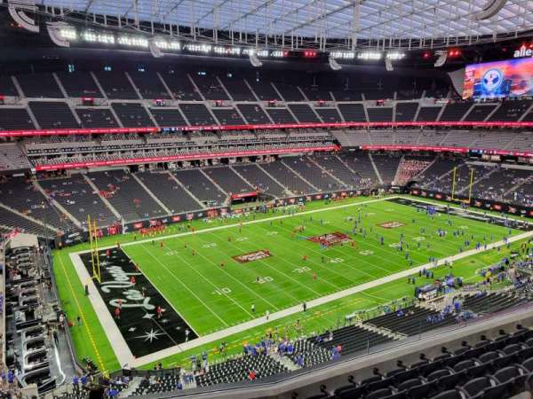Allegiant Stadium, section: 343, row: 7, seat: 13