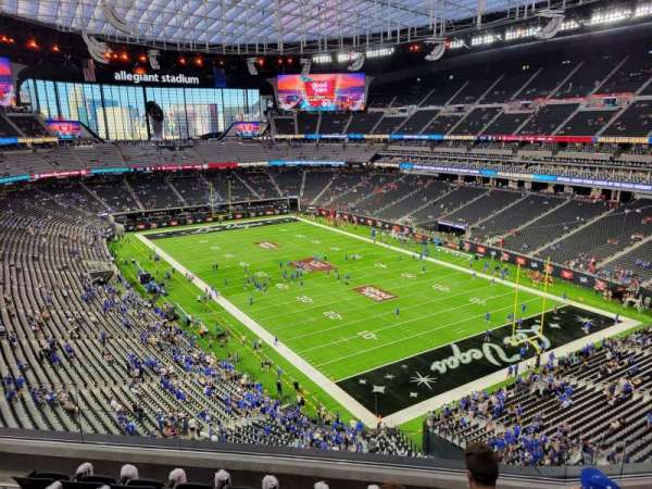 Allegiant Stadium, section: 330, row: 6, seat: 10