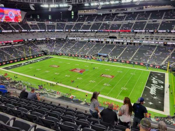 Allegiant Stadium, section: 308, row: 7, seat: 10
