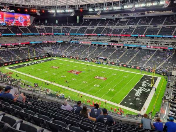 Allegiant Stadium, section: 307, row: 9, seat: 10