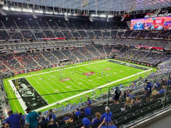 Allegiant Stadium, section: 343, row: 13A, seat: 10