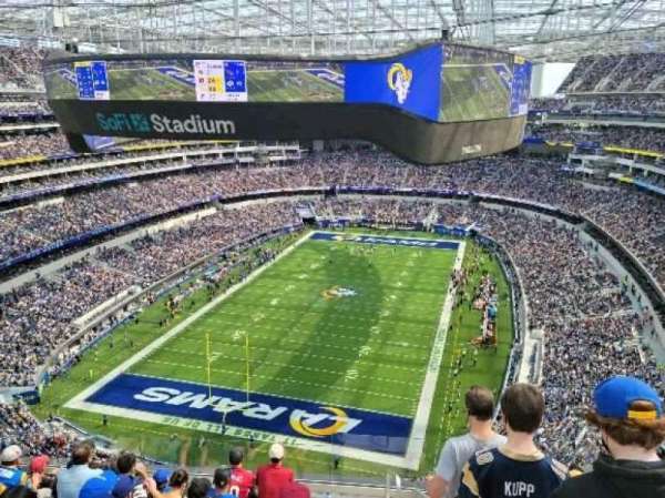 SoFi Stadium, section: 402, row: 7, seat: 1