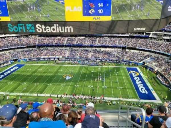 SoFi Stadium, section: 417, row: 5, seat: 1