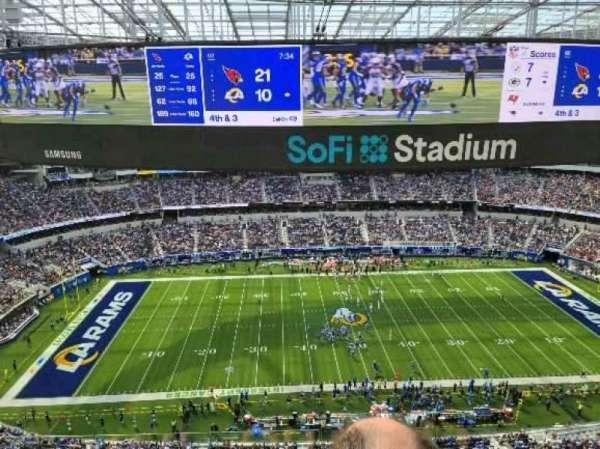 SoFi Stadium, section: 442, row: 5, seat: 1