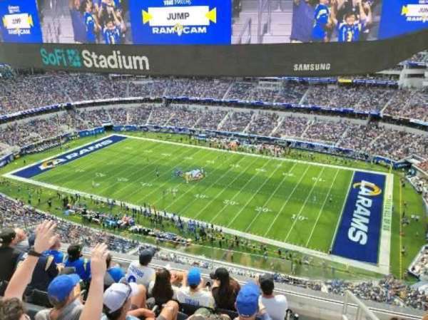 SoFi Stadium, section: 448, row: 5, seat: 1
