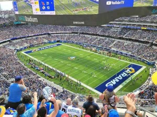 SoFi Stadium, section: 451, row: 5, seat: 2