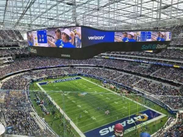 SoFi Stadium, section: 454, row: 6, seat: 12
