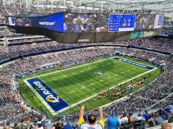 SoFi Stadium, section: 507, row: 4, seat: 14