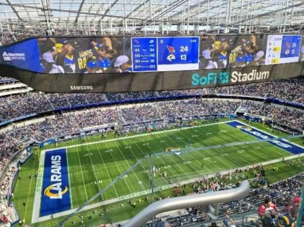 SoFi Stadium, section: 510, row: 3, seat: 1