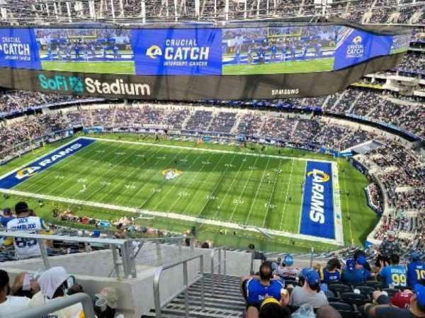 SoFi Stadium, section: 518, row: 11, seat: 21
